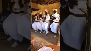 Music & Dance of Gnaoua (tuareg) in Khamlia village - Sahara Desert of Morocco