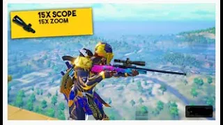 PANDA USE 15X SCOPE PUBG MOBILE VIDESO