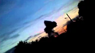 Мощный взрыв в Куйбышевском районе Донецка 16.06.15