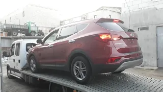 Hyundai Santa Fe 2017 2.4L USA за 4200$ Run and drive