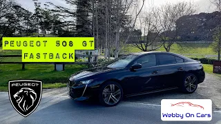 Peugeot 508 GT Fastback review 2021 4K | Webby On Cars #peugeot508