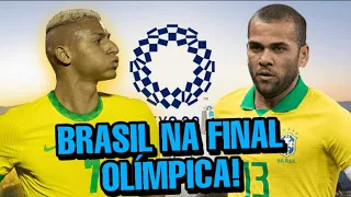 BRASIL VENCE O MÉXICO NOS PÊNALTIS E SEGUE RUMO AO OURO EM TÓQUIO!! - REACT DOS PÊNALTIS