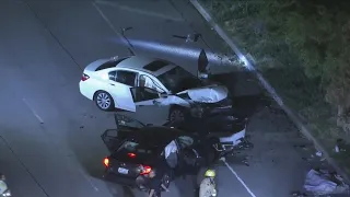 1 killed, 5 injured after violent crash in Van Nuys