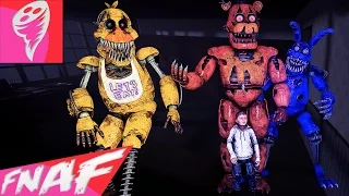 FIVE NIGHTS AT FREDDY'S 4 SONG (TONIGHT WE'RE NOT ALONE by Ben Schuller) FNAF Music Video