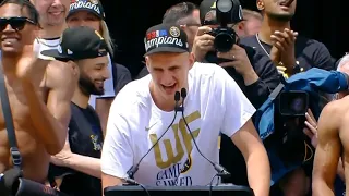 Nikola Jokic "I f**king want to stay on parade. This is the best." 😂
