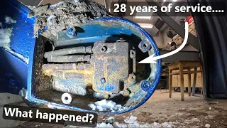 Disassembling a Yanmar B-27-2 Final Drive (KYB drive)