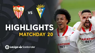 Highlights Sevilla FC vs Cádiz CF (3-0)