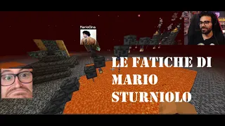 Dario Moccia mette alla prova Mario Sturniolo su Minecraft! w/nannitwitch