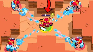 1Hp NEW BRAWLER vs TEAMER! | Brawl Stars Funny Moments, Glitches & Fails #161