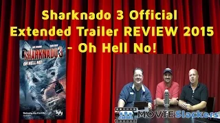 Sharknado 3 Official Extended Trailer REVIEW 2015 - Oh Hell No!