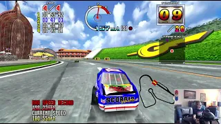 FaxedForward plays Daytona USA 2: Battle on the Edge (All Tracks Playthrough)