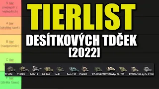 TIERLIST desítkových TDček [2022] | WoT Blitz