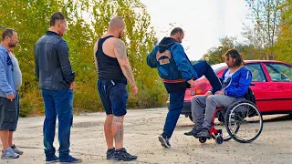 Thugs mess With the Man In A Wheelchair, Not Knowing He's The Most Brutal Assassin
