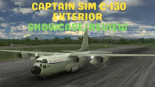 MSFS2020 XBOX SERIES X Captain Sim C-130 Exterior Showcase/Review