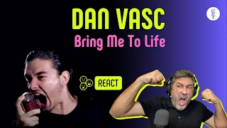 DAN VASC | BRING ME TO LIFE | Vocal coach REACTION & ANÁLISE | Rafa Barreiros