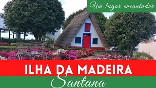 SANTANA, Ilha da Madeira 🏝️ um lugar encantador 🏠🌼 #goianosnailhadamadeira