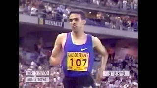Hicham El Guerrouj vs. Bernie Lagat - Men's 1500m - Paris Golden League 2001