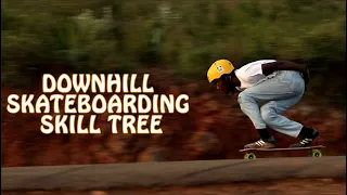 Downhill skateboarding skill tree (what to learn)