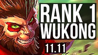 WUKONG vs FIORA (TOP) | Rank 1 Wukong, 5/2/11, Rank 12 | TR Challenger | v11.11