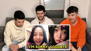 FNF Reacting to The Most Heartbreaking Things Idols Said On Camera #kpopsad