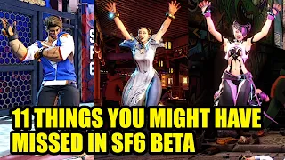 11 things you might have missed in Street Fighter 6 closed beta test