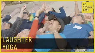 Laughter Yoga | Laughing for Fitness // 60 Second Docs