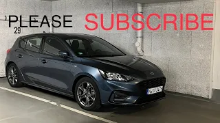 Ford Focus ST-line 1.5 Ecoboost (150ps) 0-100+ km/h acceleration & sound