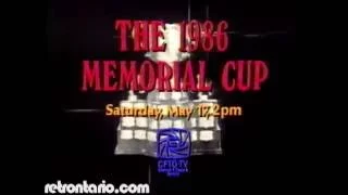 Memorial Cup Hockey 1986