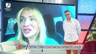 Cristina Cioran, reacție după ce Alex Dobrescu a dat de înțeles că ar fi însărcinată: "Alarmă falsă"