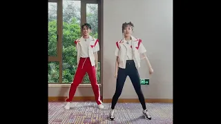 奔跑吧 Keep running S9 cast dance to Song Yuqi Boonie and Clyde (angelababy- Kun - NCT Lucas | 宋雨琦拍手拍脚舞