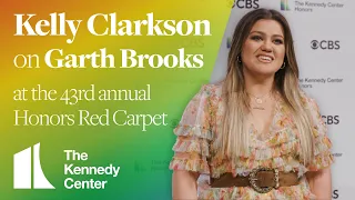 Kelly Clarkson on Garth Brooks | The 43rd Kennedy Center Honors
