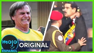 ¡Top 10 Intentos de Asesinatos más IMPACTANTES a Presidentes de Latinoamérica!