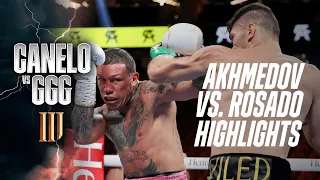 COMPREHENSIVE WIN | Ali Akhmedov vs. Gabe Rosado Fight Highlights