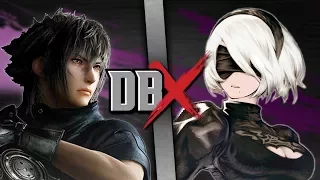 Noctis VS 2B (Final Fantasy vs NieR) | DBX