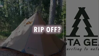 First trip in a controversial tent: the Asta Gear Yun Chuan 2p