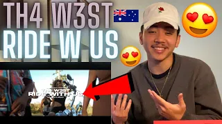 TH4 W3ST - Ride With Us (Official Music Video) ft. Ezra James AMERICAN REACTION! 🇦🇺 *WOAH... 😍*