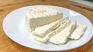 HOME MADE CHEESE. only 2 ingredients. quick and easy recipes. homemade cheese