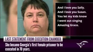 Audio: Kelly Gissendaner's last statement before execution