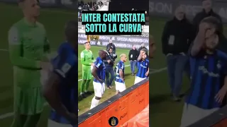 Spezia-Inter 2-1, Inter contestata sotto la curva!