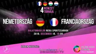 4 Nemzet tornája Németország - Franciaország női ifjúsági kézilabda mérkőzés