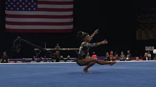 Simone Biles – Floor Exercise – 2018 U.S. Gymnastics Championships – Senior Women Day 1