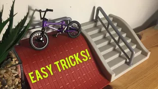 Easy Finger BMX Tricks! (For Beginners)