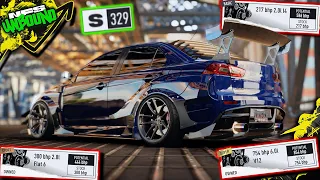 Best Engine Swap for S Tier | Mitsubishi Lancer Evolution X | Need For Speed Unbound