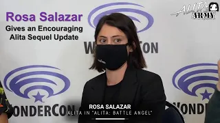 Rosa Salazar Gives an Encouraging Alita Sequel Update at WonderCon 2022 | Rosa Salazar