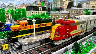 Seltene LEGO-Züge gekauft | Erste Fahrtests in der LEGO Stadt!