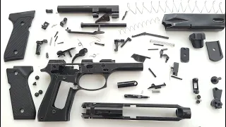 Paper Beretta 92 Full assembly