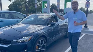2021 Polestar 2 0-100% DC Fast Charging Test Is Not Quite As Advertised