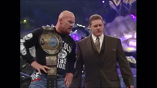 Taz Tells Stone Cold Steve Austin DTA Stands For Dont Trust Austin (2/2) WWE Smackdown 11-8-2001