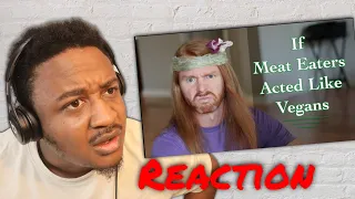 If Meat Eaters Acted Like Vegans - Ultra Spiritual Life episode 35 Reaction ( by AwakenWithJP )