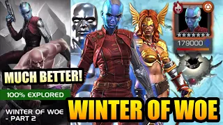 MUCH BETTER! Angela & Silver Surfer Solo Nebula Winter Of Woe Round #2 - Marvel Contest of Champions